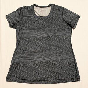Under Armour Womens Shirt Size Large Heatgear Fitted Tshirt